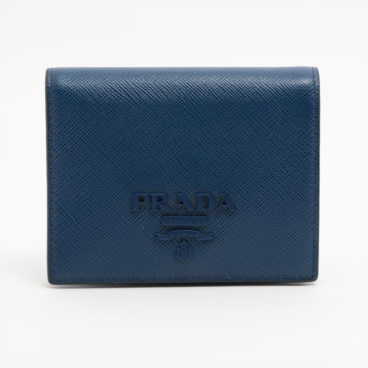 プラダ サフィアーノ 1MV204 レザー 財布 ブルー