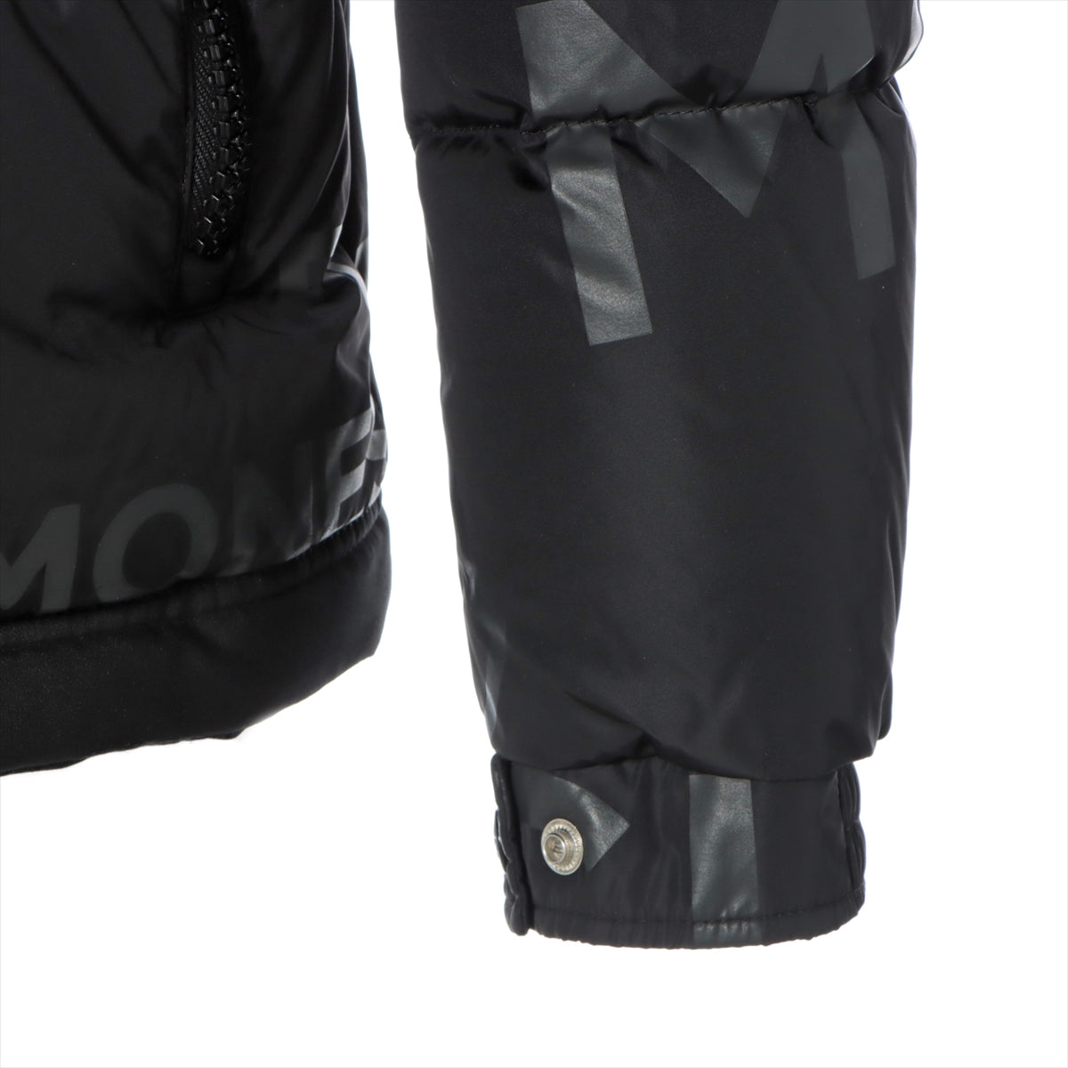 モンクレール TARENTAISE 22年 ポリエステル×ナイロン ダウンジャケット 1 メンズ ブラック ファー欠品