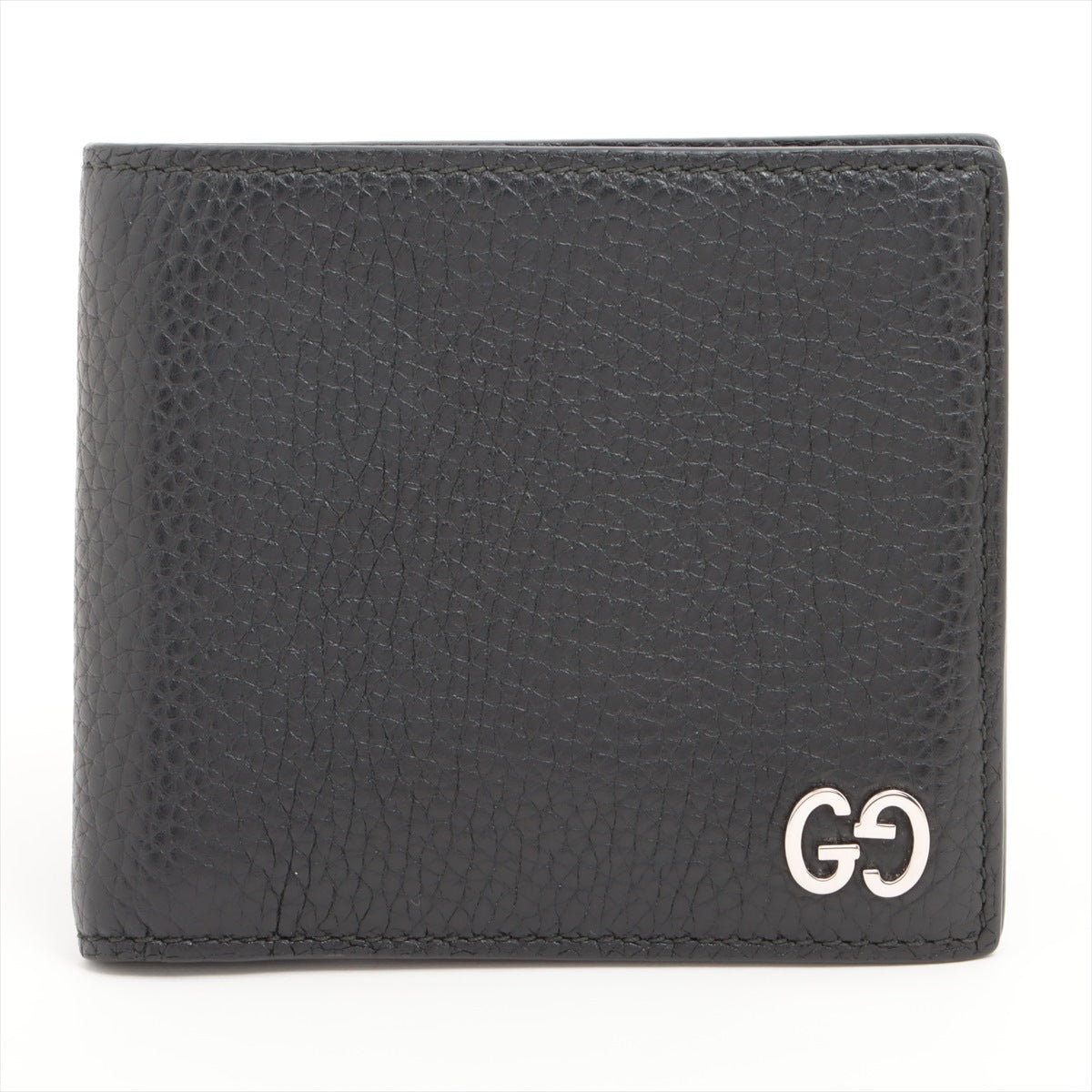 グッチ GG 473922 レザー 二つ折り財布 ブラック