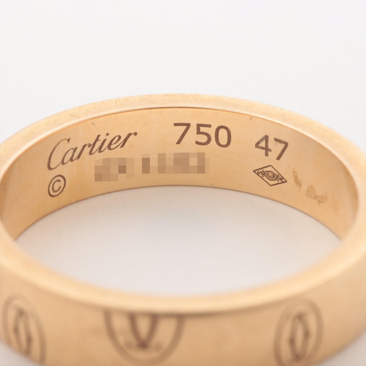 カルティエ【Cartier】ハッピーバースデーリング #47 7号 750 - リング