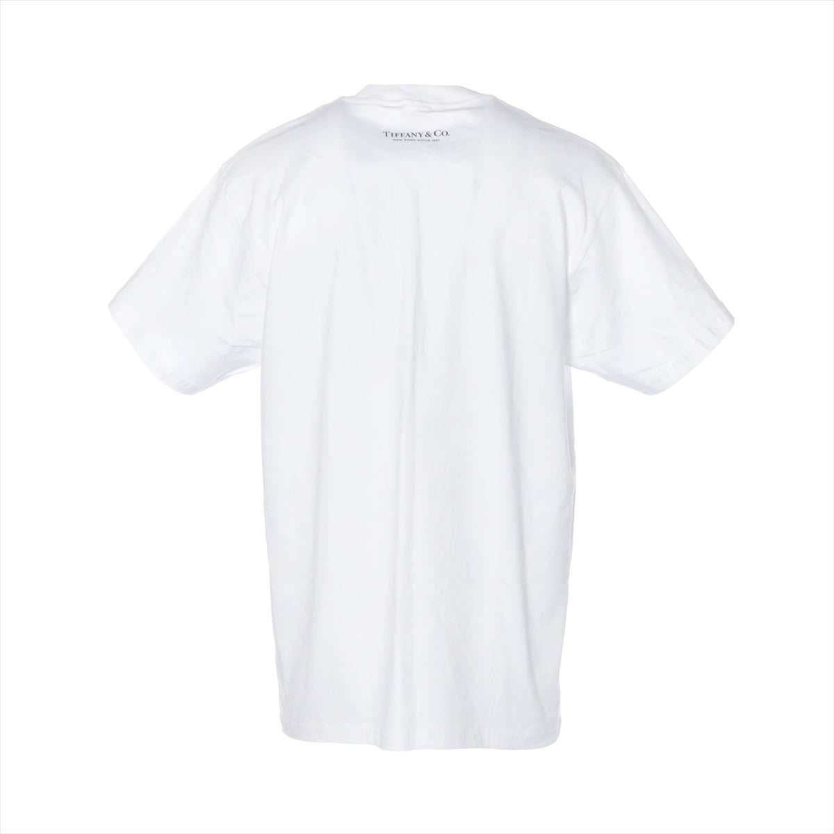 シュプリーム×ティファニー 21AW コットン Tシャツ L メンズ ホワイト  Box Logo Tee