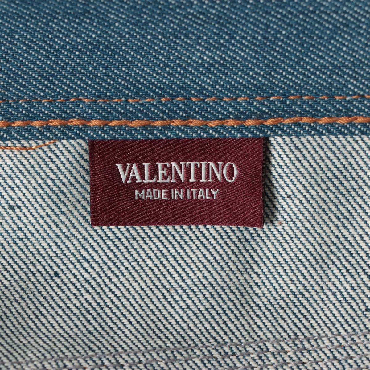 ヴァレンティノ コットン デニムシャツ 30 メンズ ブルー