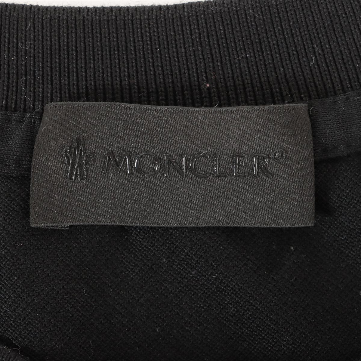 モンクレール 22年 コットン Tシャツ M メンズ ブラック  I10918C00055