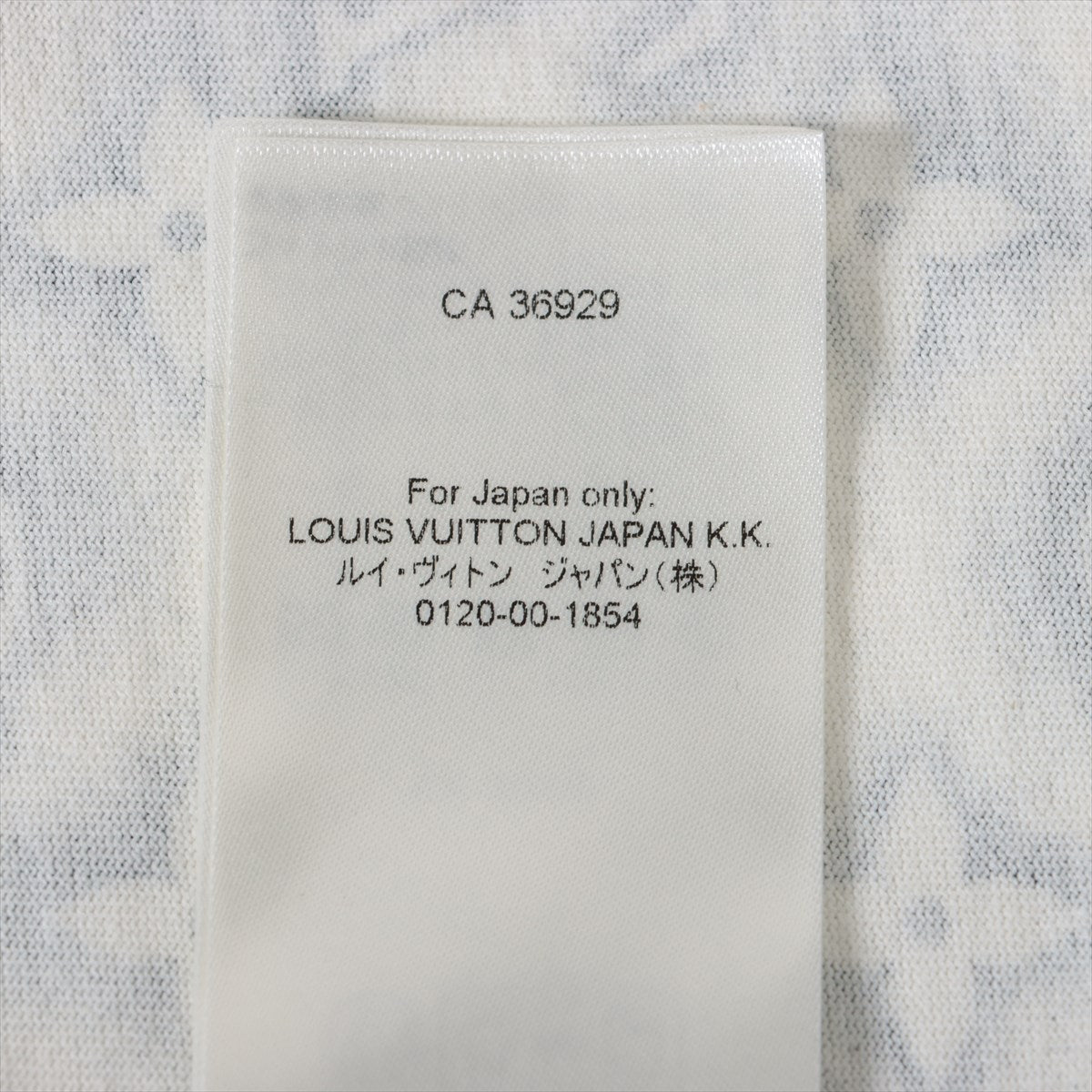 ルイヴィトン 24SS コットン Tシャツ XXL メンズ ホワイト×ネイビー ...