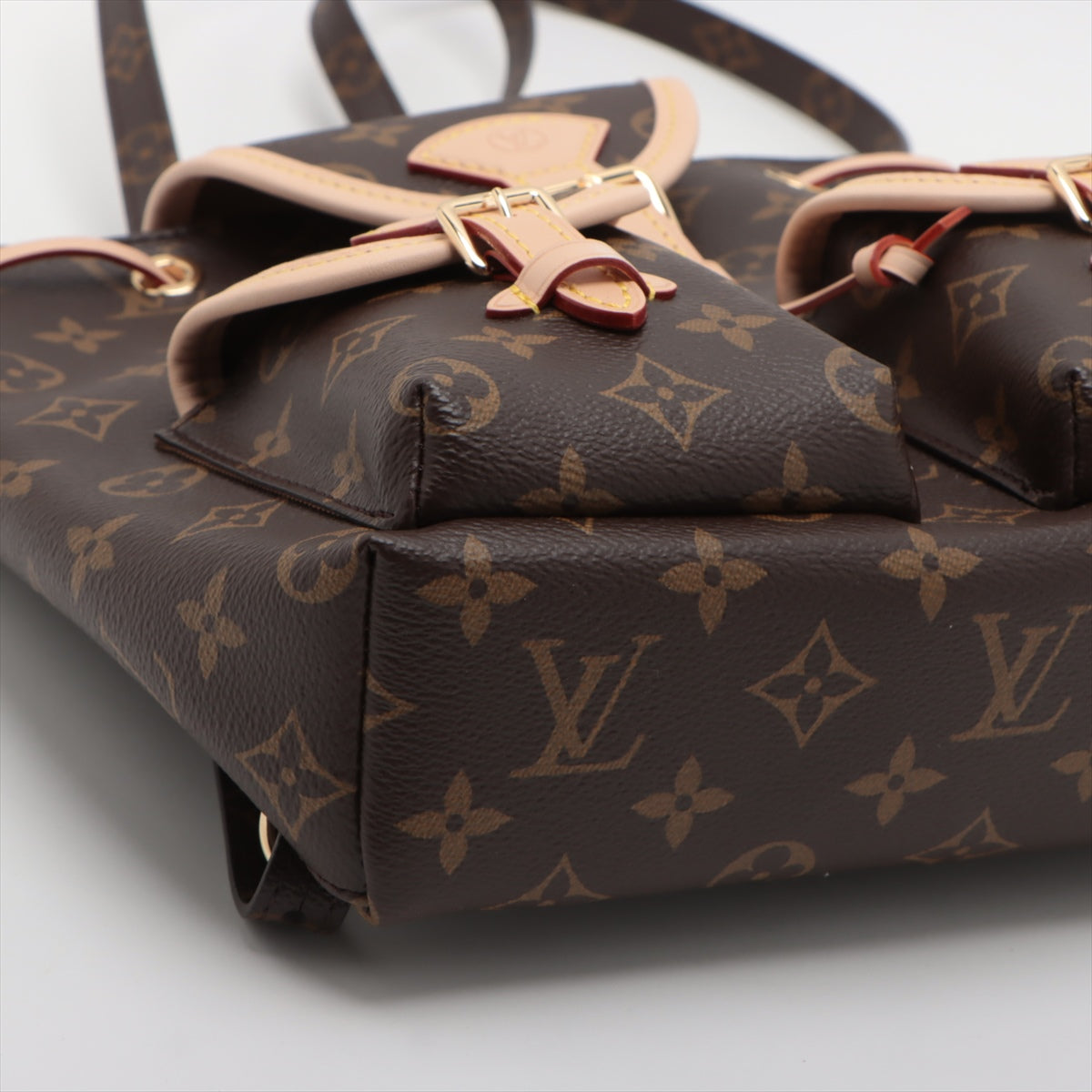 LOUIS VUITTON◇エクスキュルシオン_モノグラム_BRW/PVC/BRW/南京錠