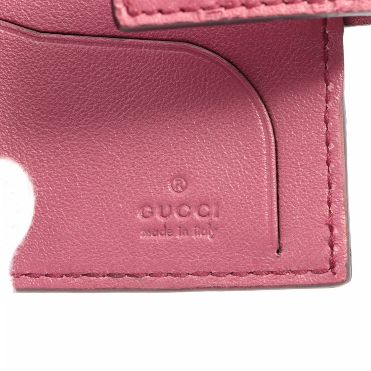 美品】GUCCI カードケース ピンクパープル - 小物