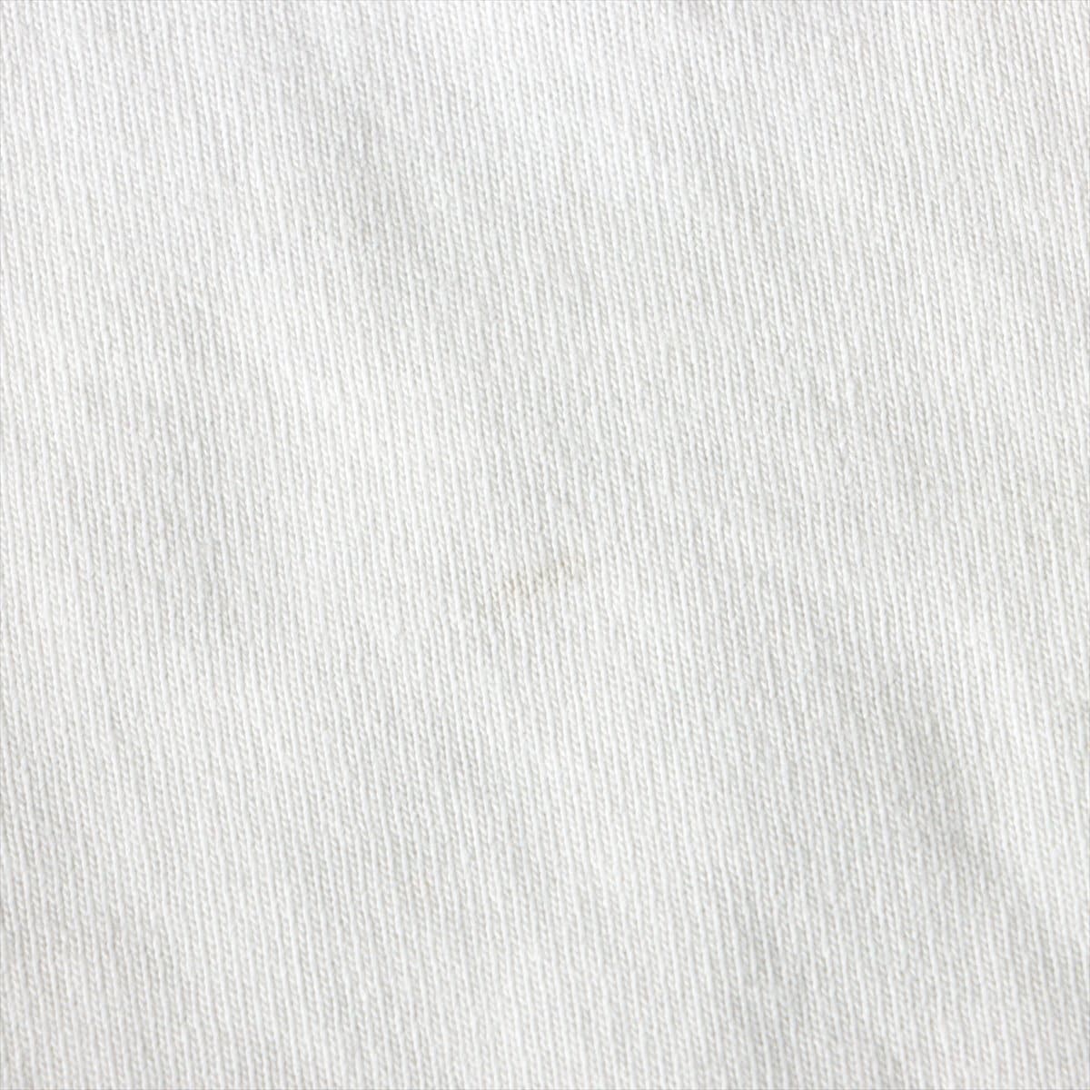 ルイヴィトン 素材不明 Tシャツ サイズ不明 メンズ ホワイト 品質タグ無し バックロゴ