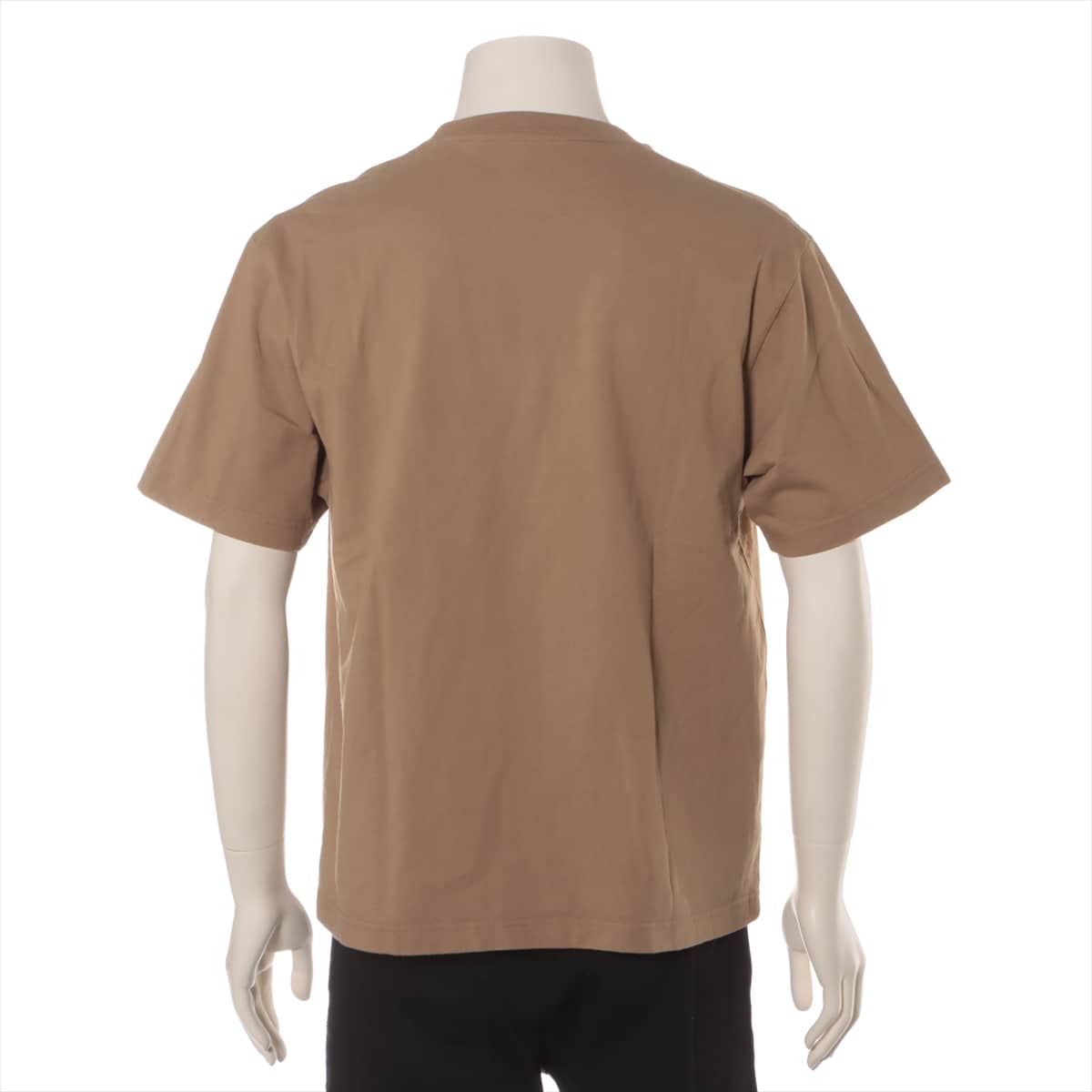 バレンシアガ 20年 コットン Tシャツ S メンズ ブラウン  ロゴ