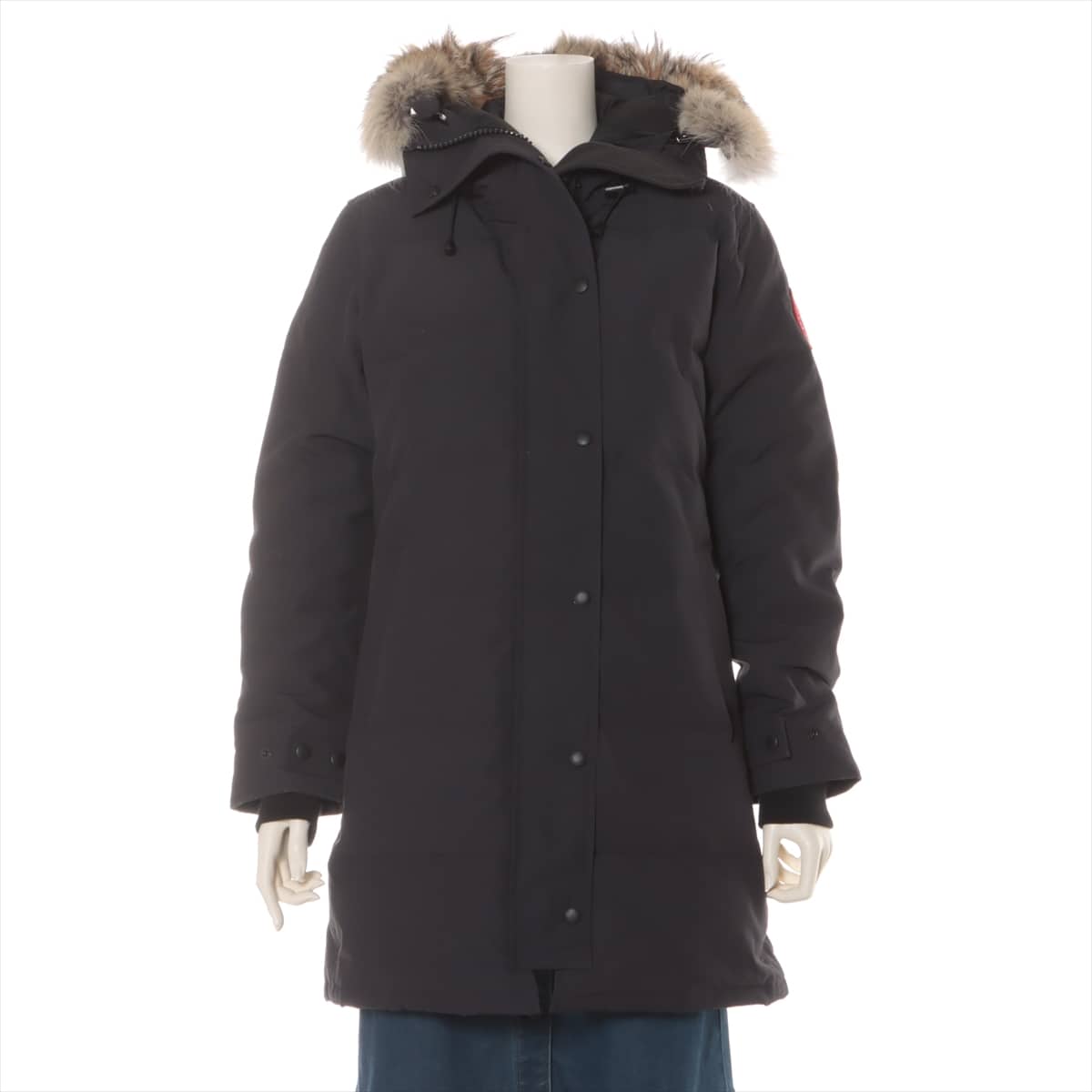 カナダグース SHELBURNE PARKA コットン×ポリエステル ダウンコート フュージョンL レディース ネイビー  3802LA サザビー