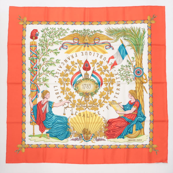 HERMES 1789フランス革命記念スカーフ ヴィンテージ カレ90 - バンダナ ...