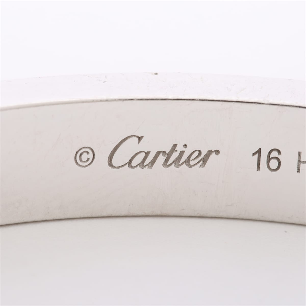 カルティエ ラブ パヴェ ダイヤ ブレスレット 750(WG) 46.2g 16