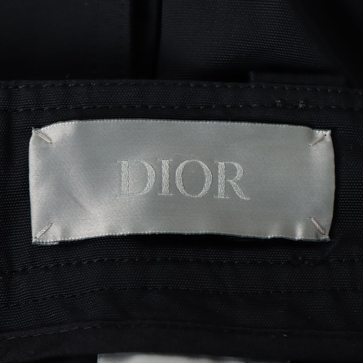 Christian Dior クリスチャンディオール カーゴパンツ 2020年 ネイビー ナイロン コットン サイズ50 013C122A4875 美品  53345