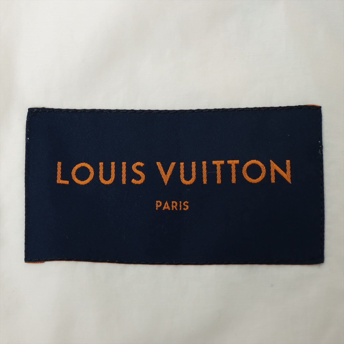 【美品】Louis Vuitton ウール混　デニムジャケット　ダミエ柄　ミンク