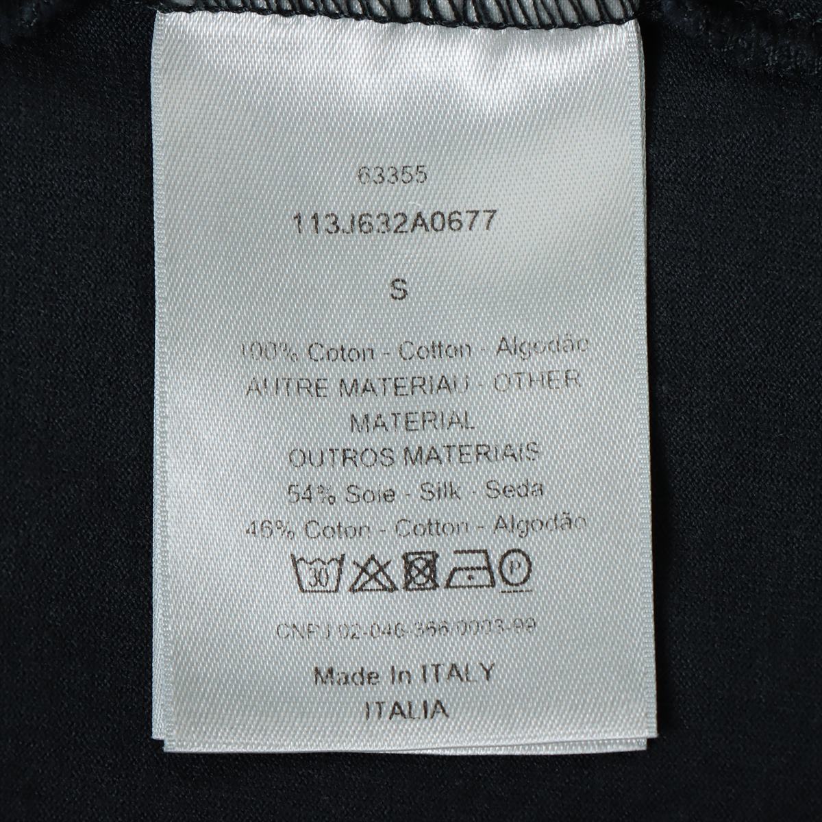 ディオール オブリーク 21SS コットン×シルク Tシャツ S メンズ