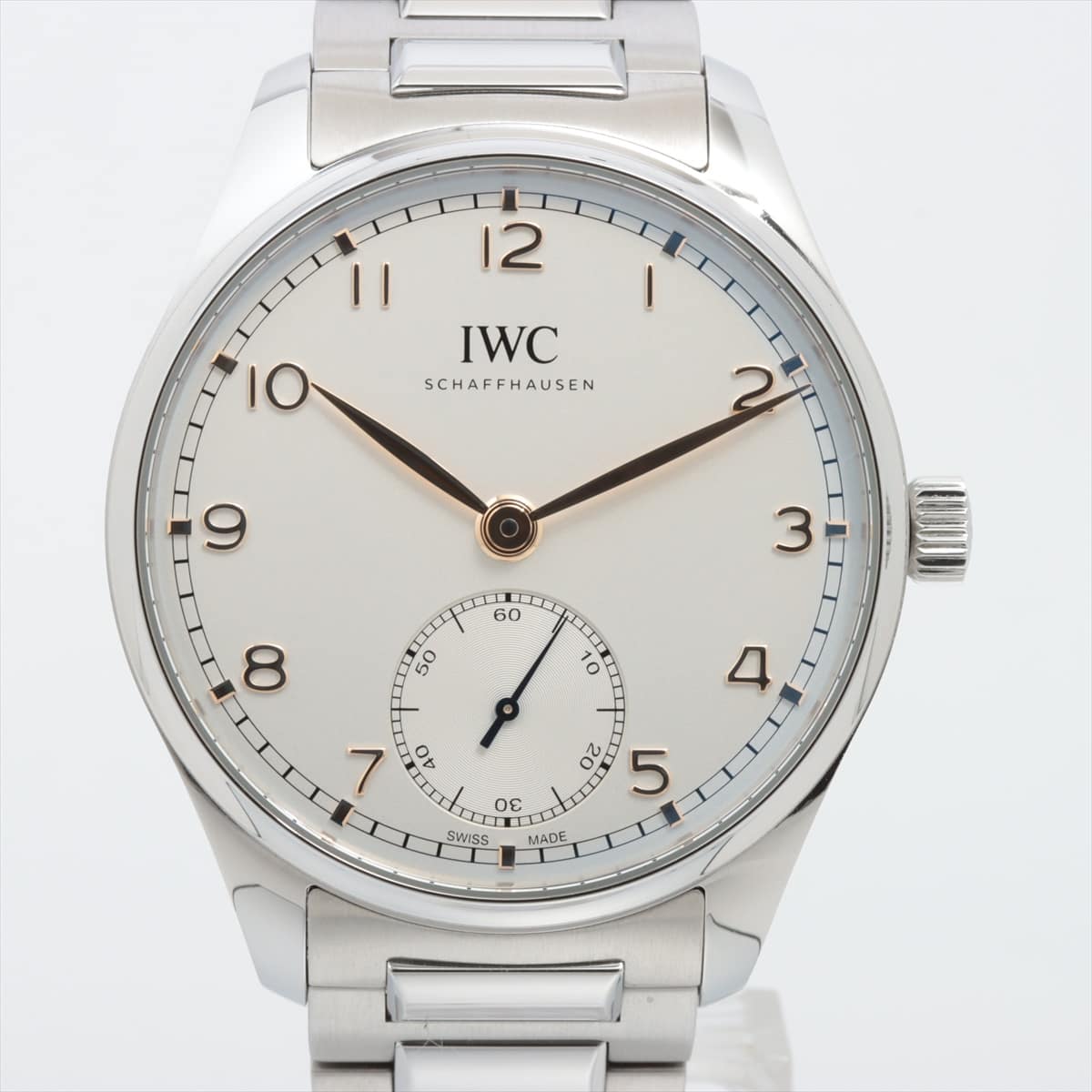 IWC ポルトギーゼ IW358303 SS AT シルバー文字盤 あまりごま4