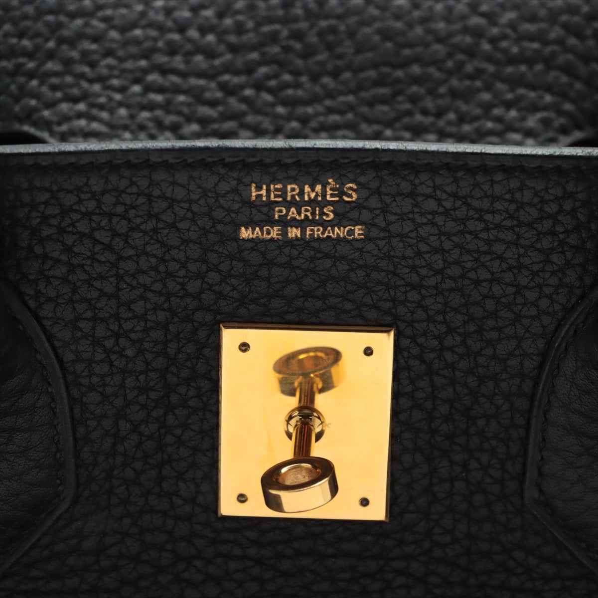 エルメス HERMES バーキン35 BIRKIN アルデンヌ 黒 ブラック ゴールド金具 □D刻印 2000年 8164