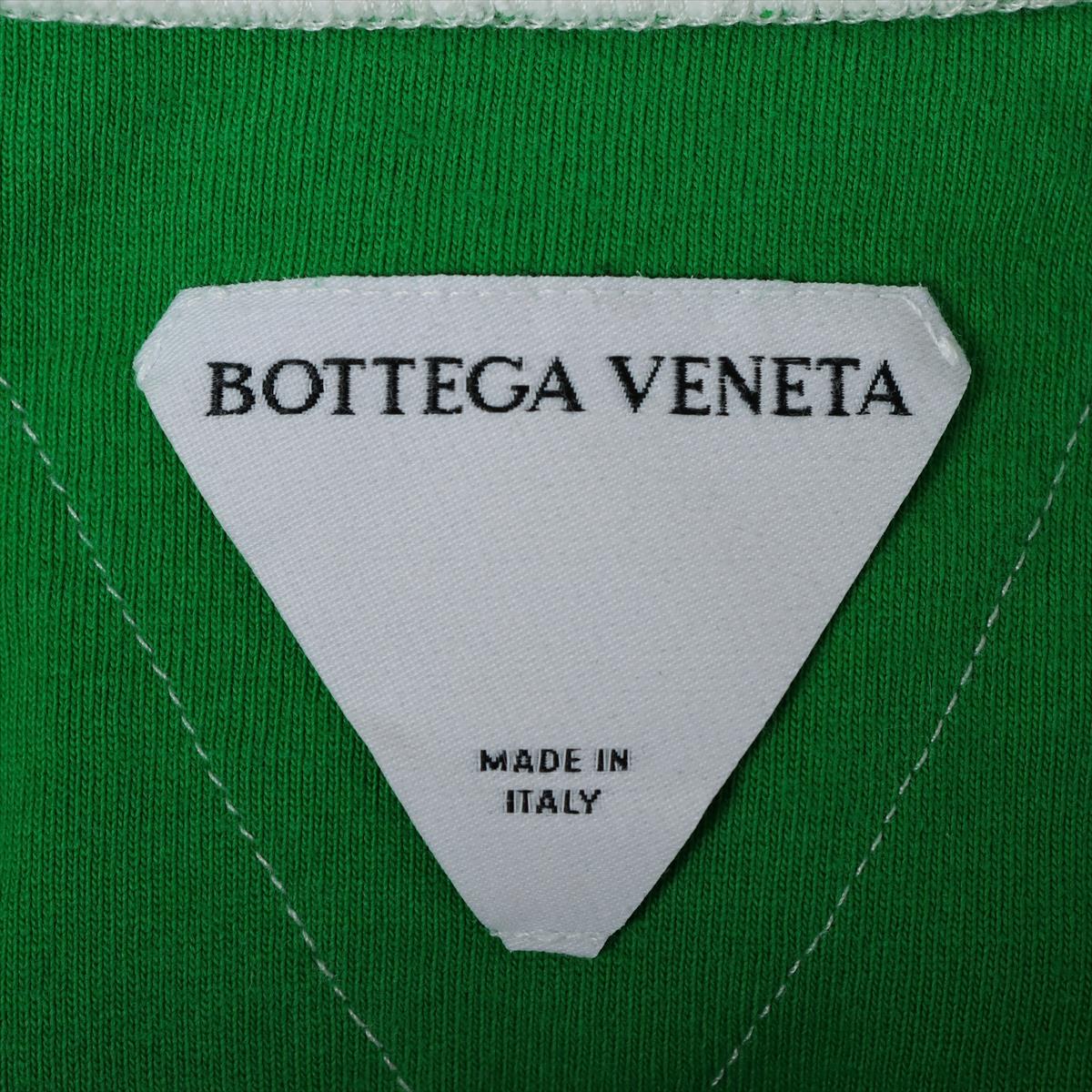 ボッテガヴェネタ 2022 コットン Tシャツ M メンズ ホワイト×グリーン