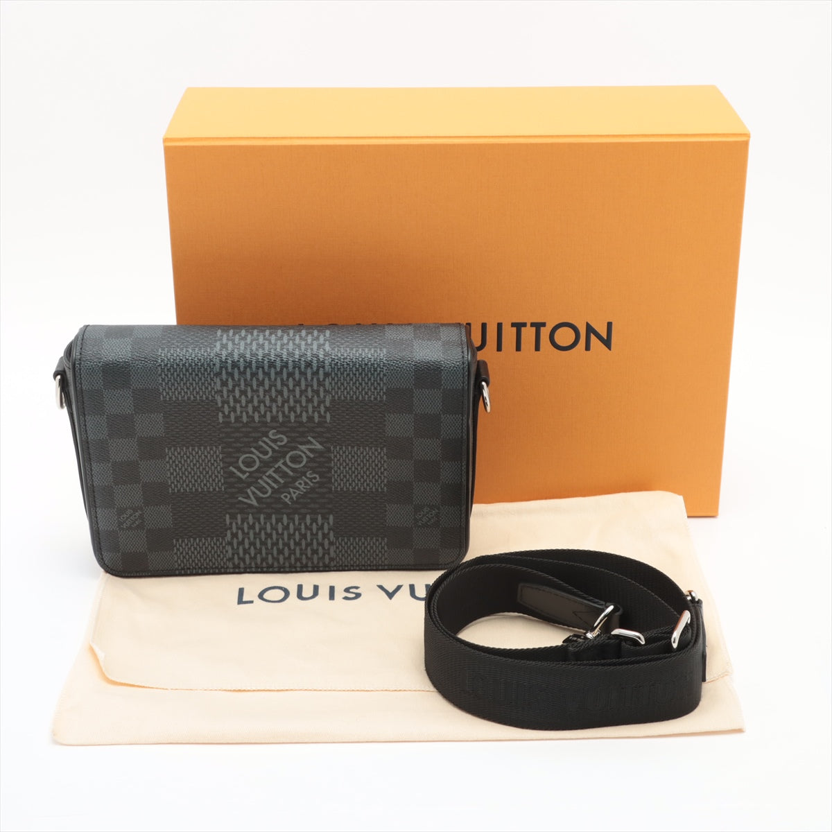 ルイヴィトン/LOUIS VUITTON/ショルダーバッグ/ダミエグラフィット3D/ステュディオメッセンジャー/N50013【LV2216】