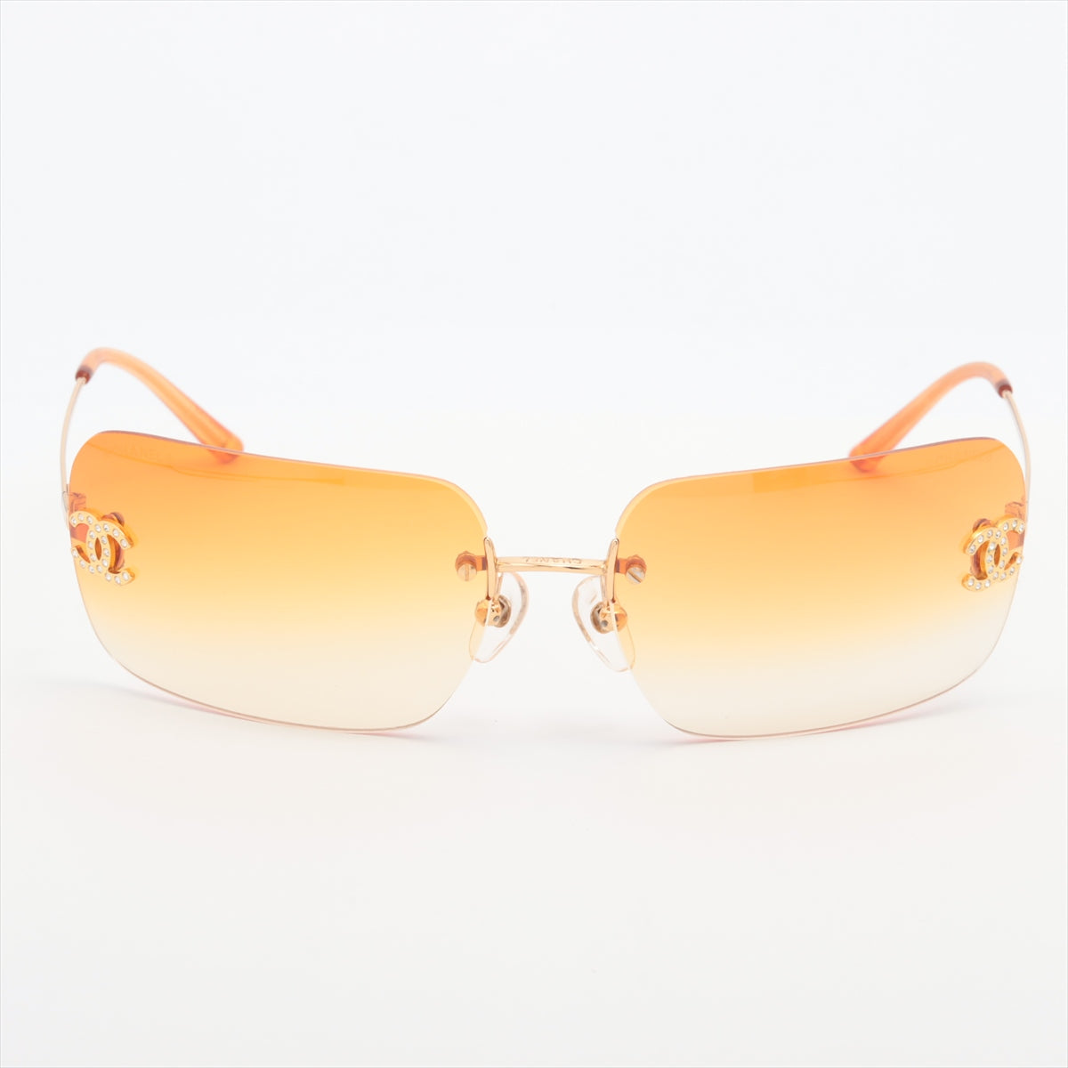 ファッションCHANEL サングラス　4017-D オレンジ　シャネル