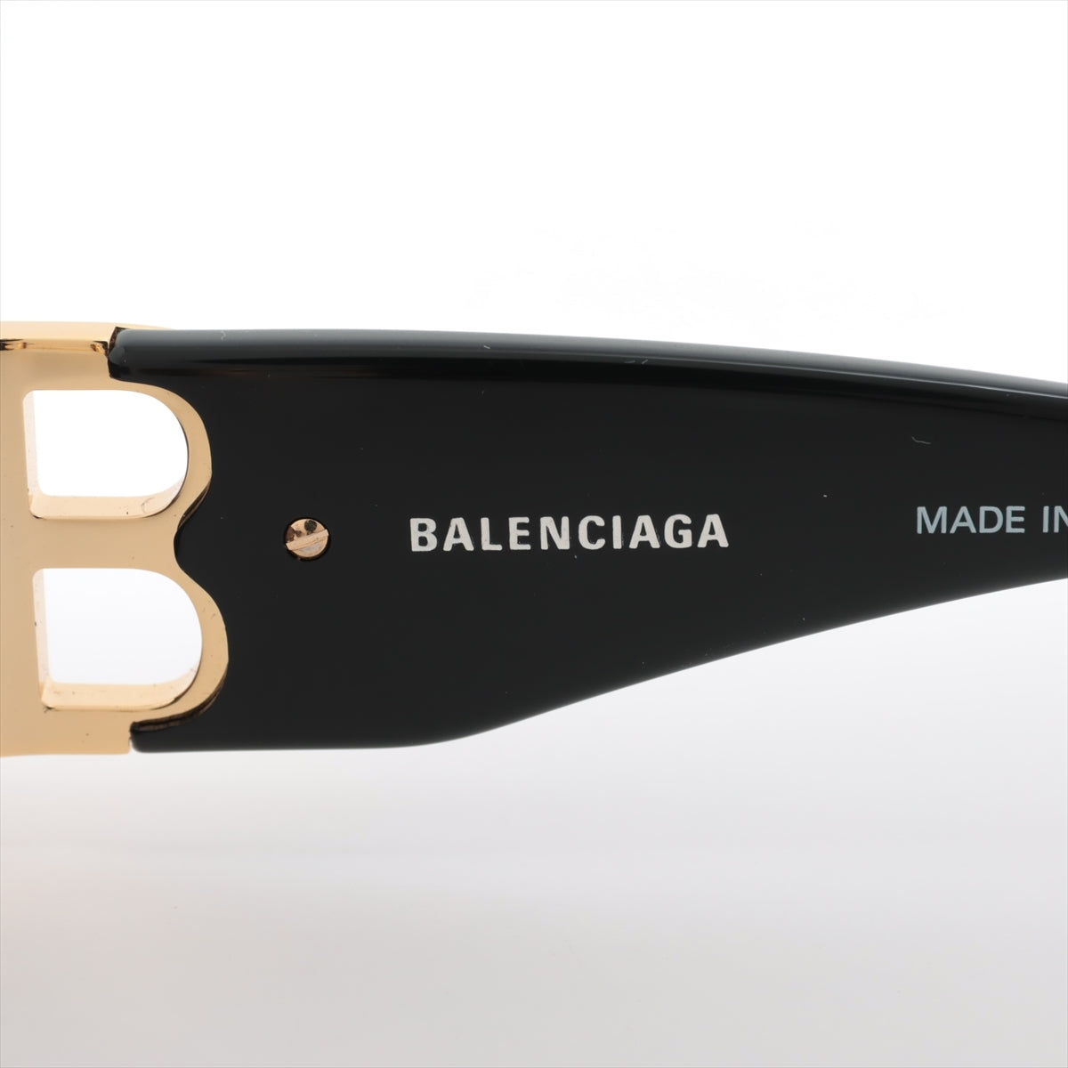 バレンシアガ BB サングラス プラスチック ブラック BB0096S