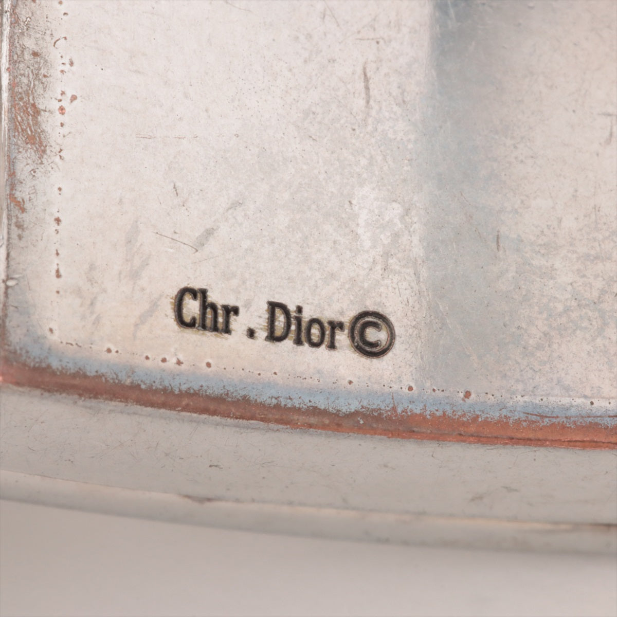 ディオール Diorロゴ ブレスレット GP シルバー