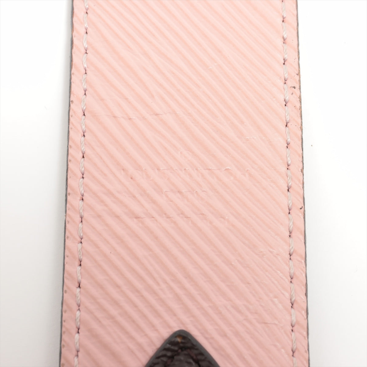 ルイヴィトン ショルダーストラップ PVC×レザー ピンク