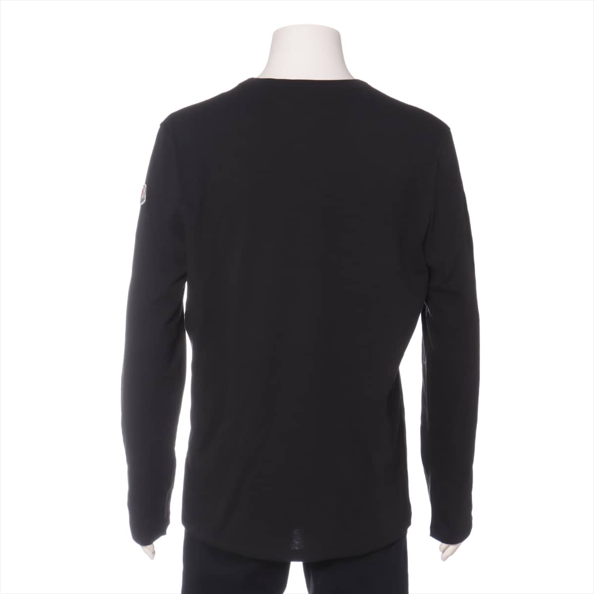 モンクレール 20年 コットン ロングTシャツ L メンズ ブラック