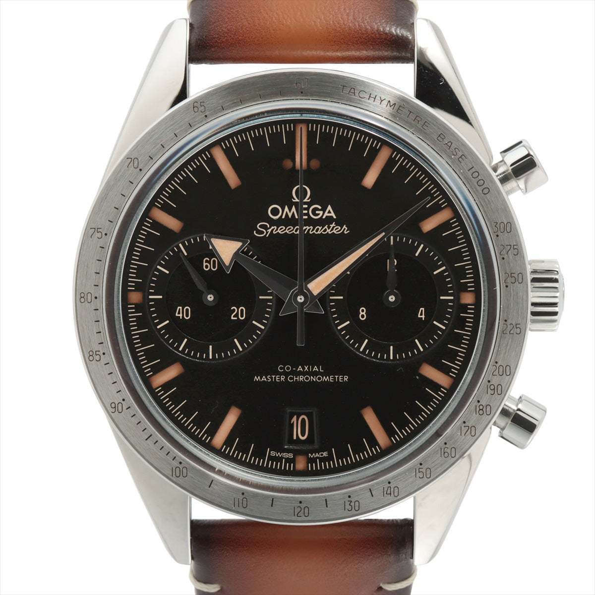 【OMEGA】オメガ スピードマスター クロノメーター 2511.50 ステンレススチール シルバー 自動巻き メンズ 黒文字盤 腕時計