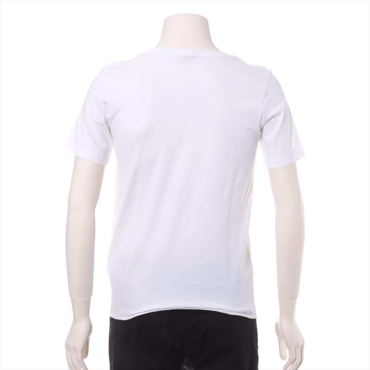 サンローランパリ 17年 コットン Tシャツ XS メンズ ホワイト  ロゴ