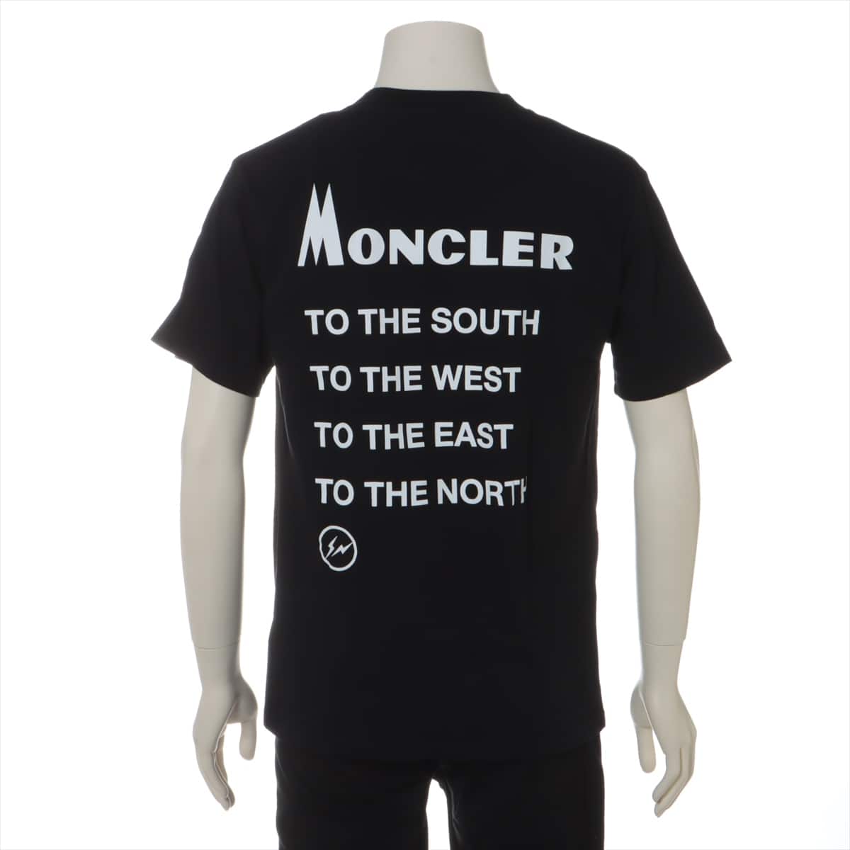 ［極美品］モンクレール　ジーニアス　フラグメント　Tシャツ　ブラック肩幅41