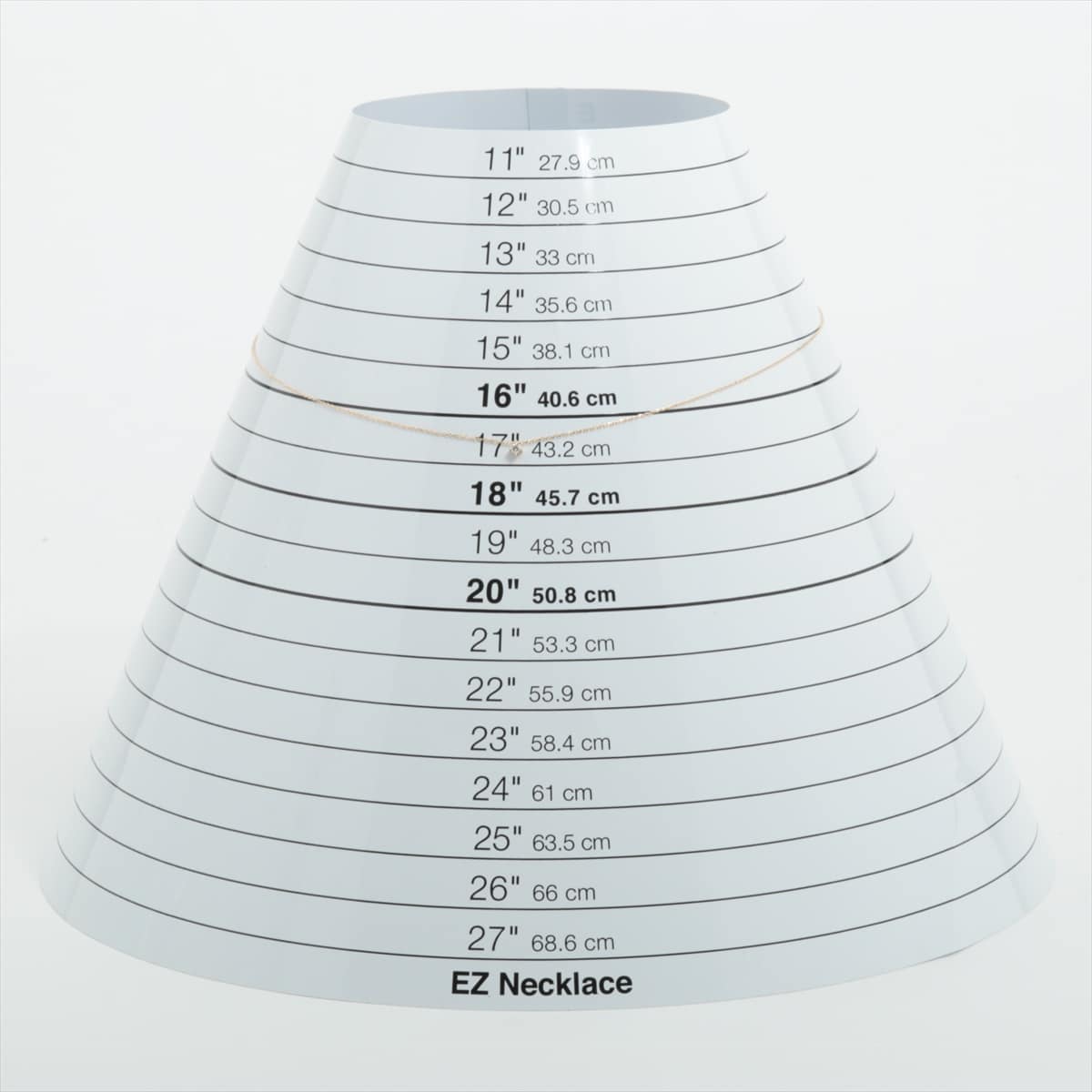 エテ ダイヤ ネックレス K10(YG) 0.7g