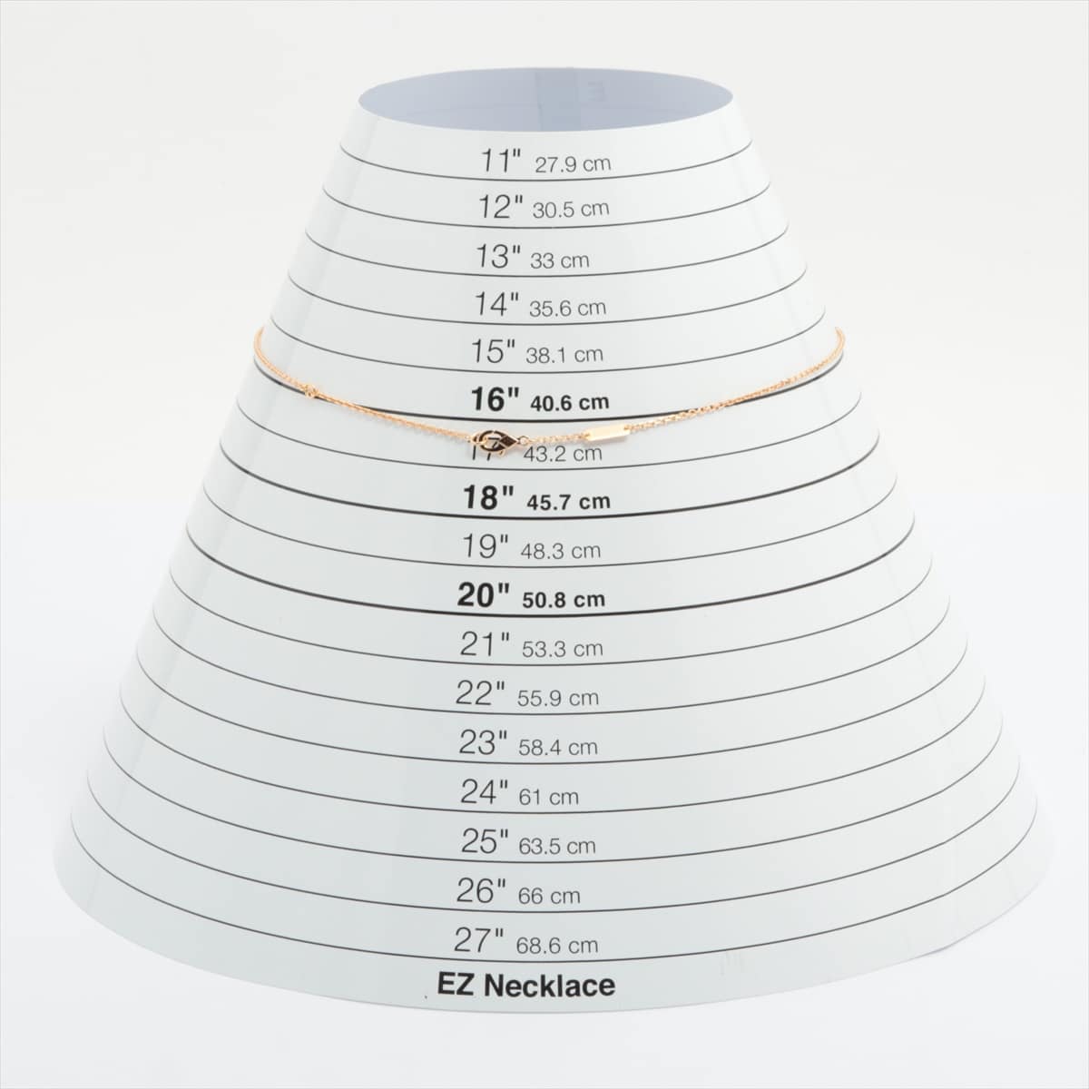 ヴァンクリーフ&アーペル ヴィンテージアルハンブラ ネックレス 750(PG) 5.7g