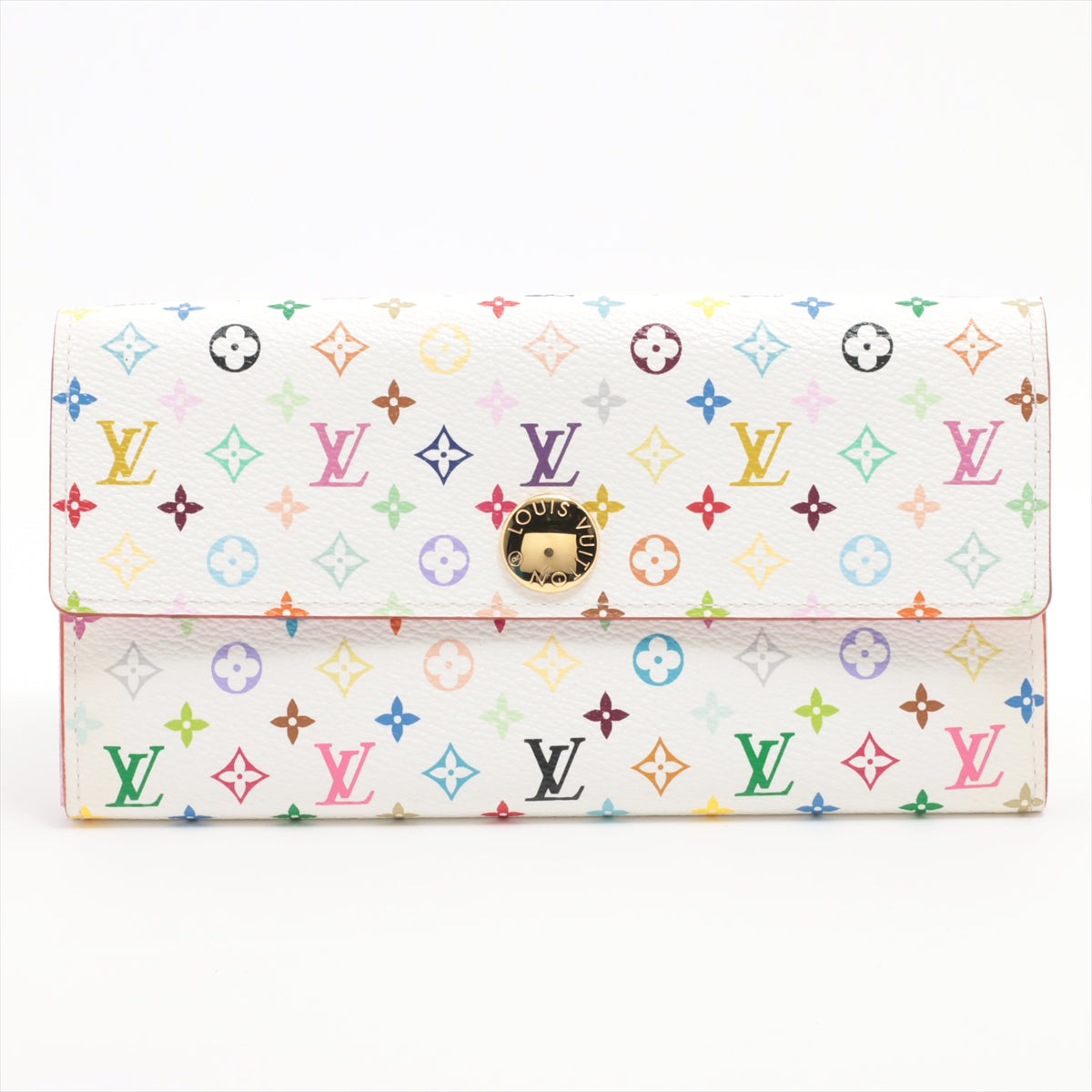 CA2191状態LOUIS VUITTON マルチカラー M93744 ポルトフォイユ