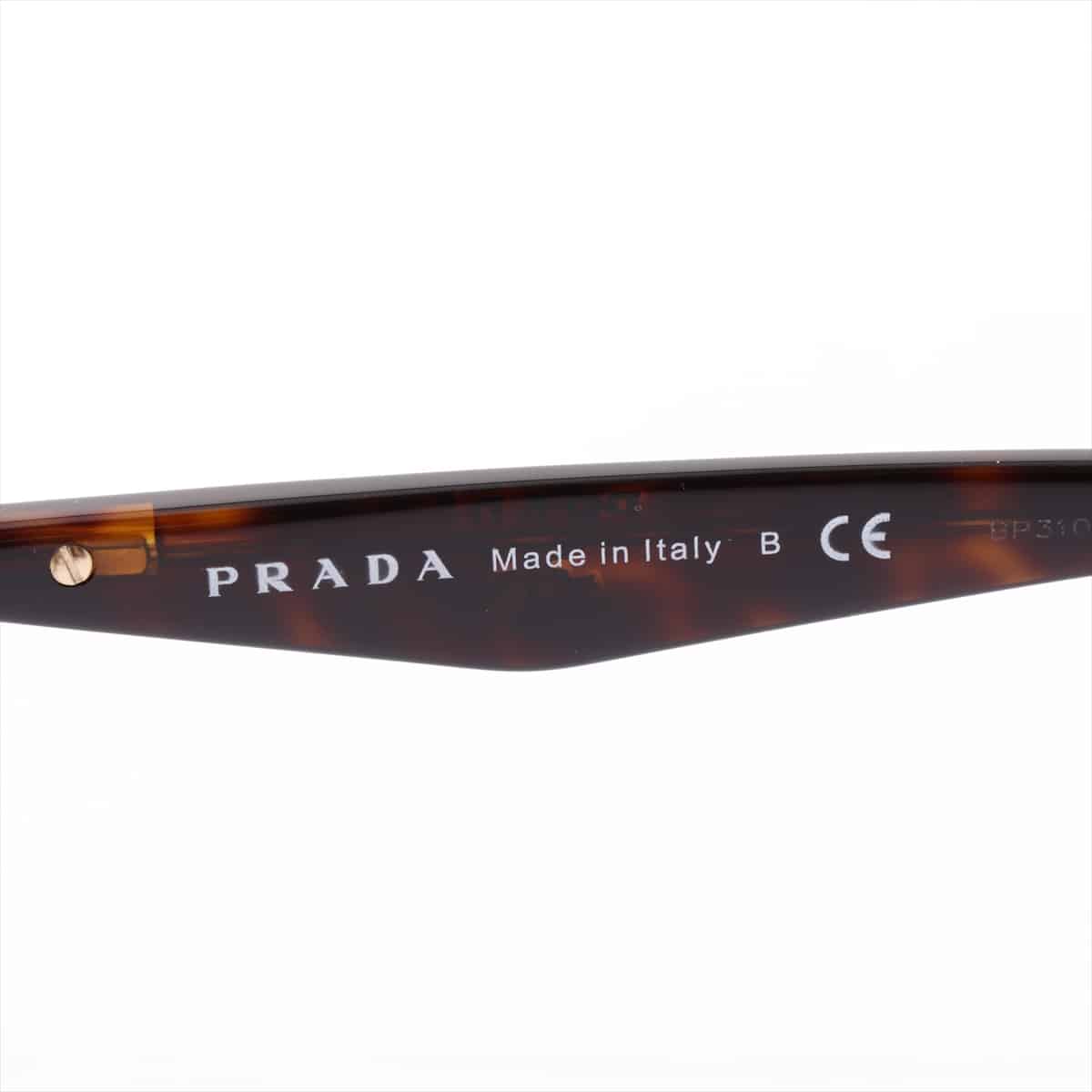 プラダ VPR15P-A メガネ プラスチック ブラウン 度入り