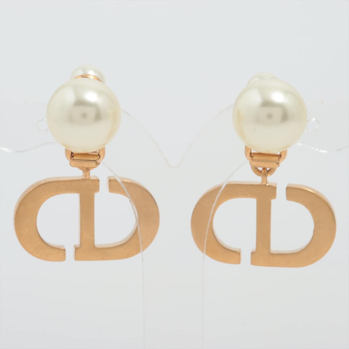ディオール Dior Tribales ディオール トライバル イヤリング(両耳用) GP×フェイクパール ゴールド