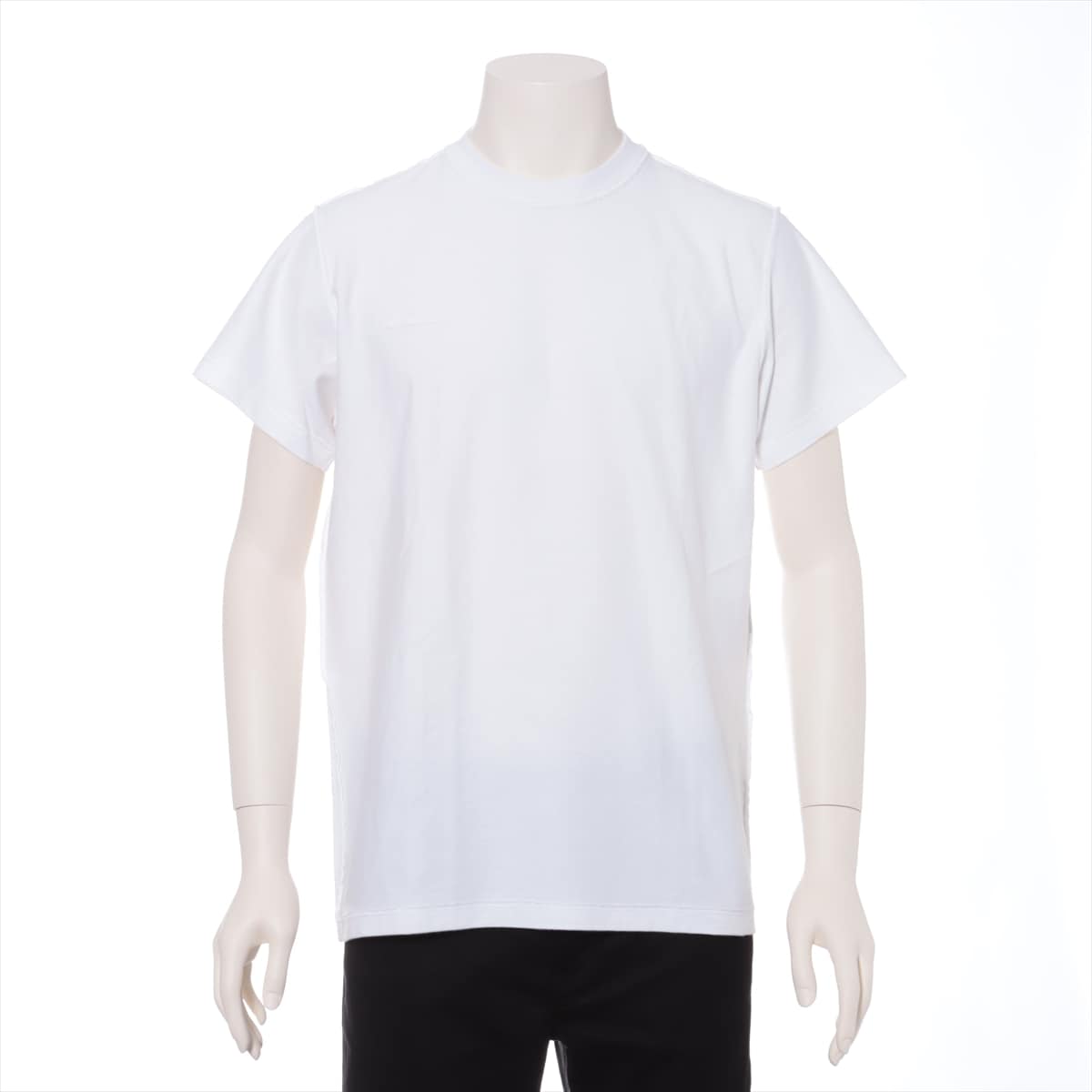 ヴェトモン 18AW コットン Tシャツ XS レディース ホワイト  バックロゴ シミあり