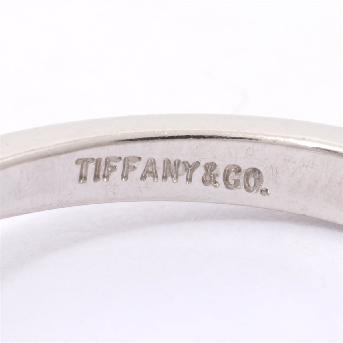 ティファニー　Tiffany & Co.　バターカップ ダイヤ リング　Pt950　#9