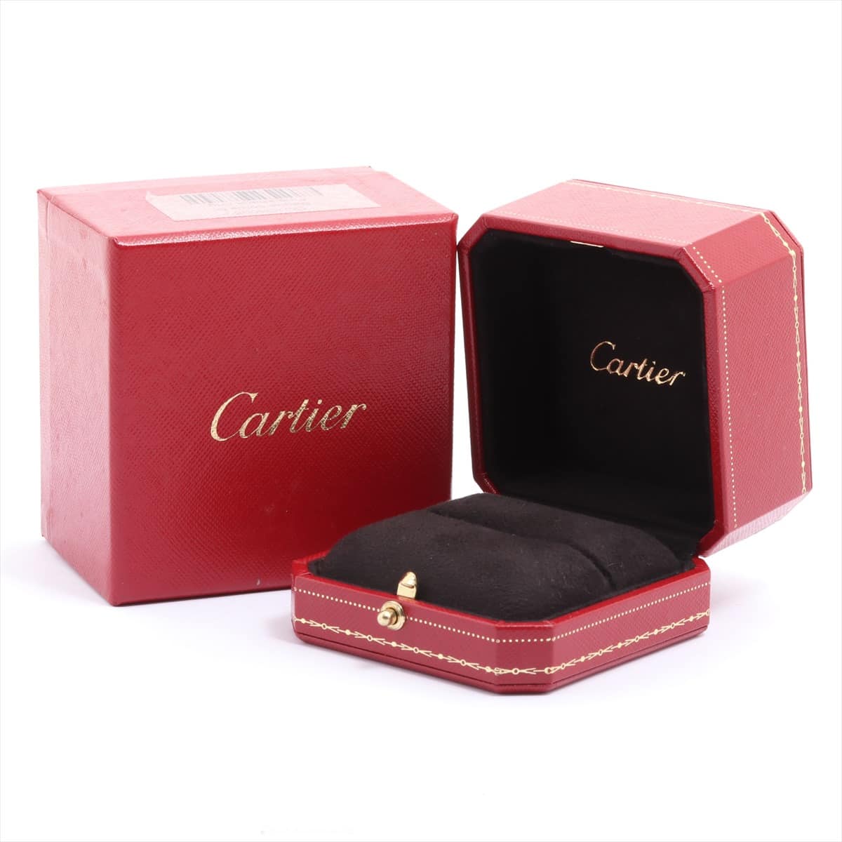 カルティエ　Cartier　ラブ ピンクサファイア リング　750PG　#47