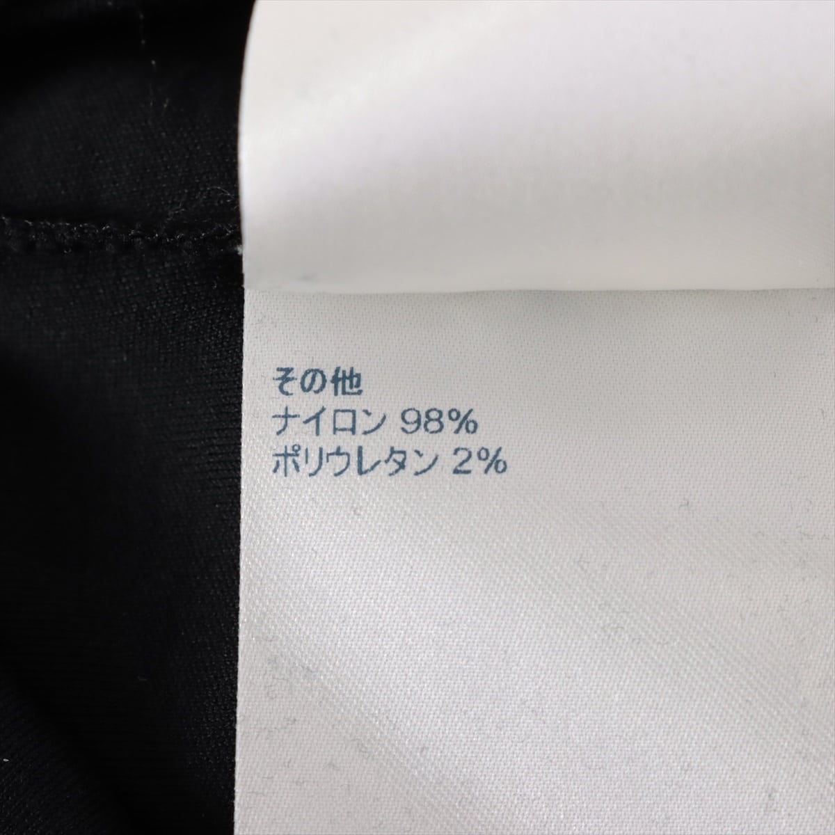 ルイヴィトン 21AW コットン×ポリウレタン ワンピース M レディース ブラック  RW212W