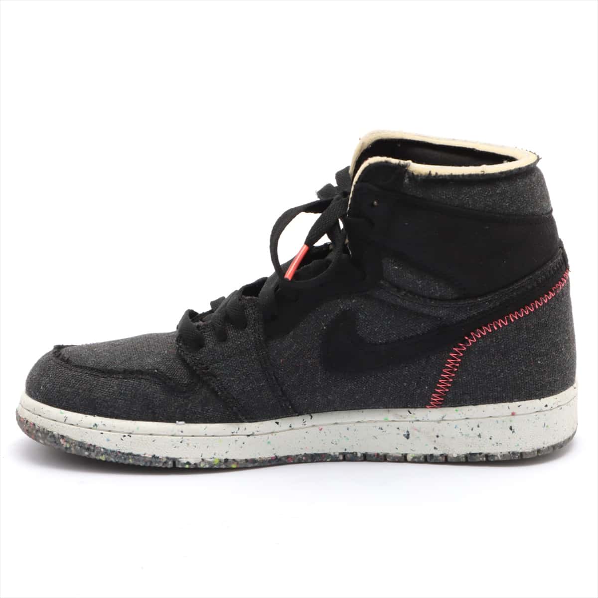 ナイキ AIR JORDAN 1 ポリエステル ハイカットスニーカー 26.5cm メンズ グレー CW2414-001