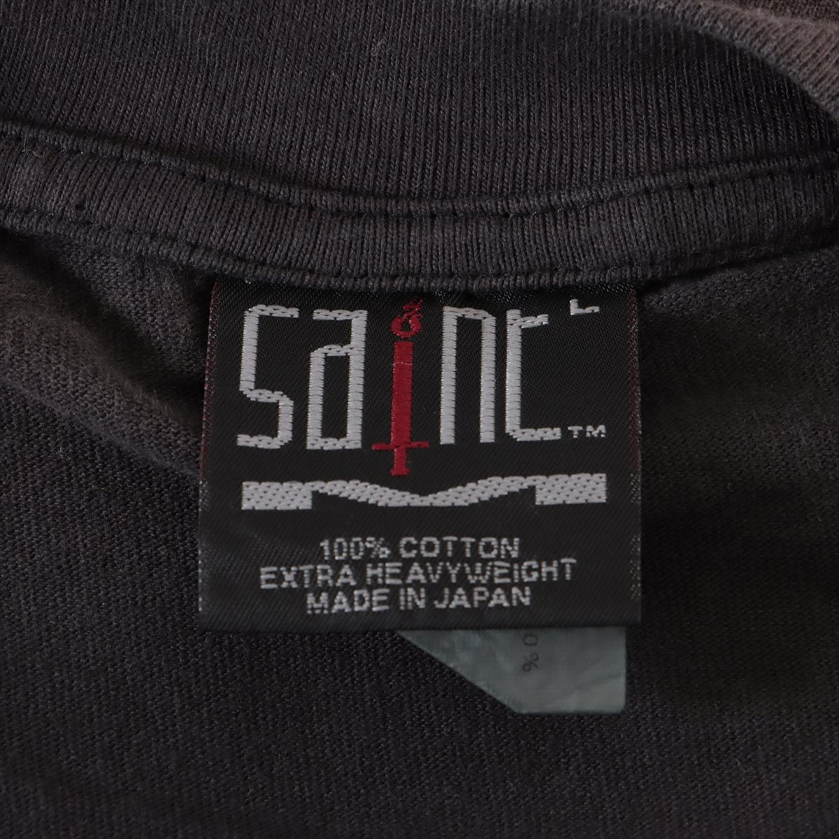 セントマイケル 22SS コットン Tシャツ L メンズ グレー  SM-S22-0000-015 HOLY SAINT