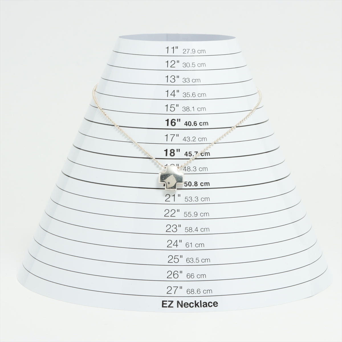 ティファニー ローマンクロス ネックレス 925 13.5g シルバー