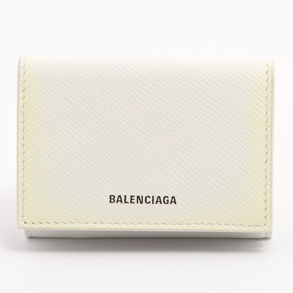 バレンシアガ ロゴ 558208 レザー 財布 ホワイト