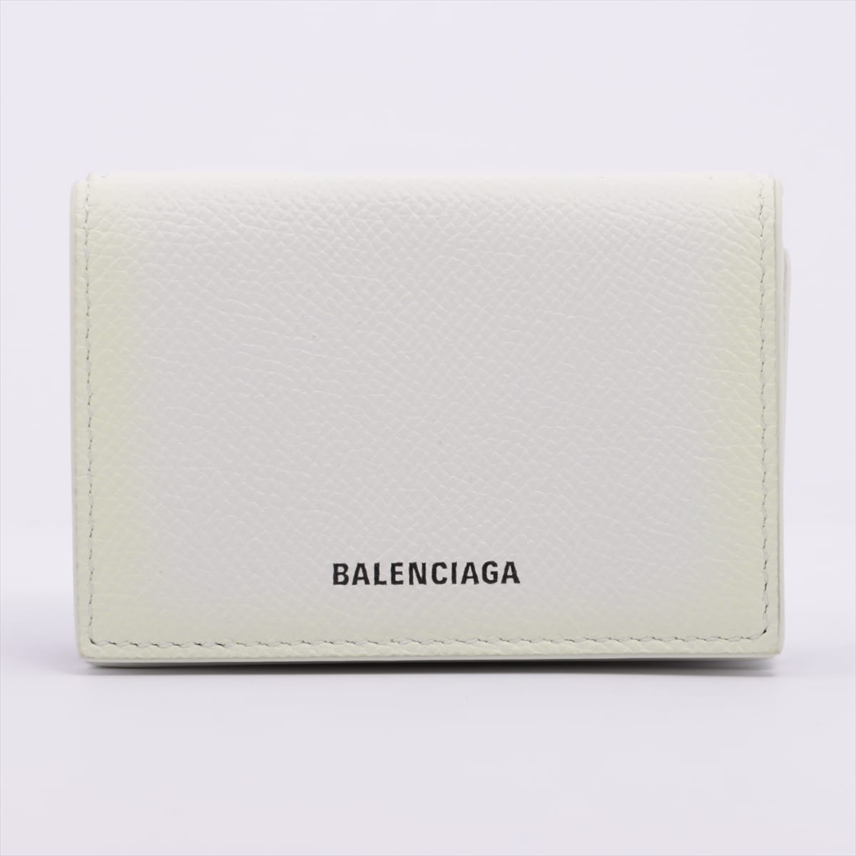 バレンシアガ ロゴ 558208 レザー 財布 ホワイト