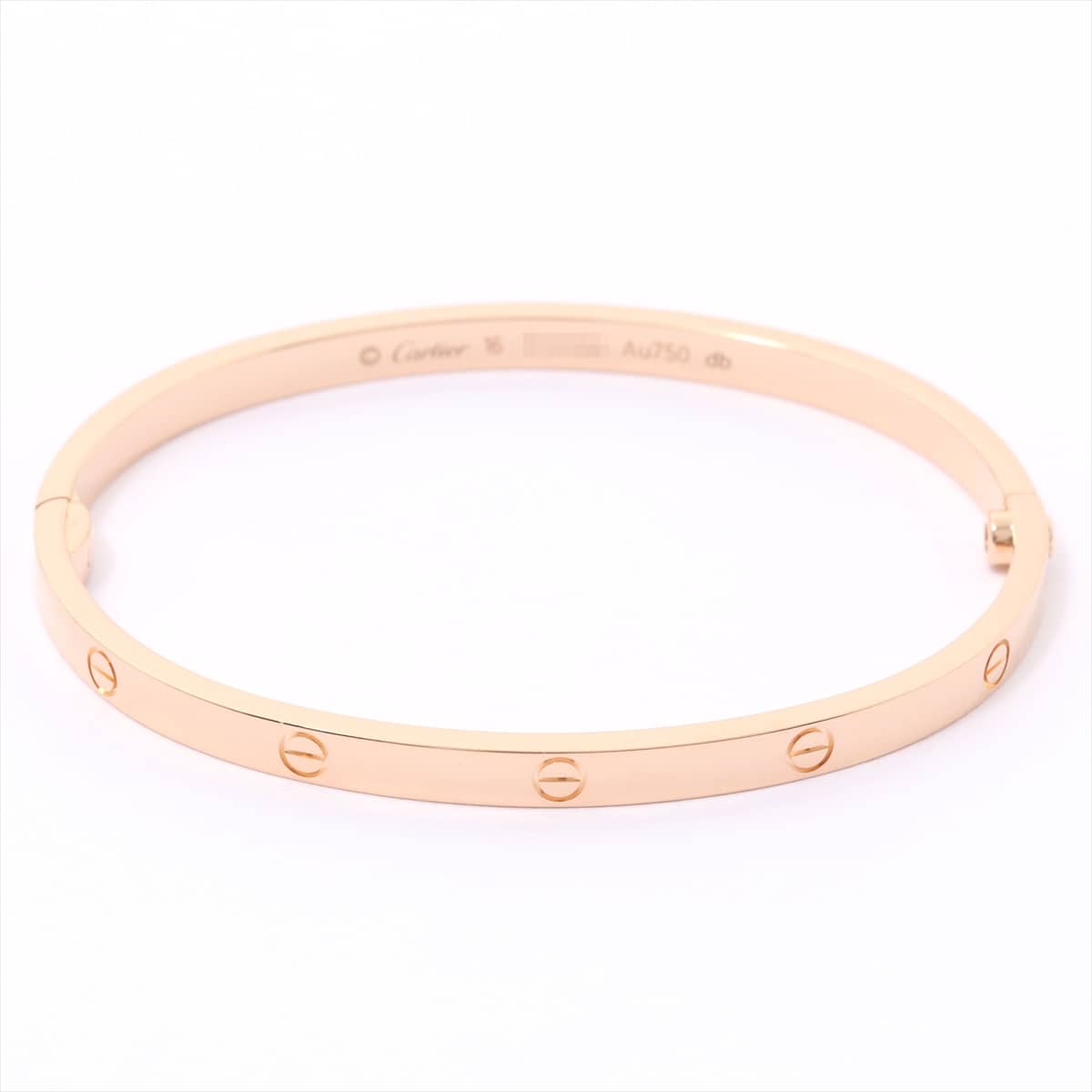 カルティエ　Cartier　ラブ SM ブレス　750PG　#16