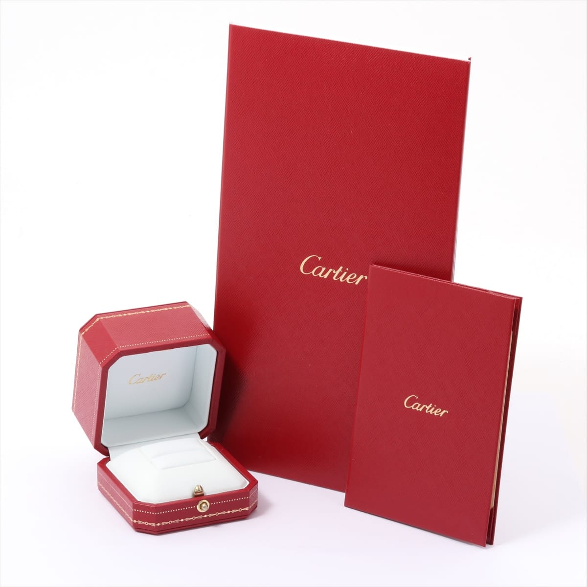 カルティエ　Cartier　デスティネ ダイヤ リング　Pt950　0.40ct　#49VC