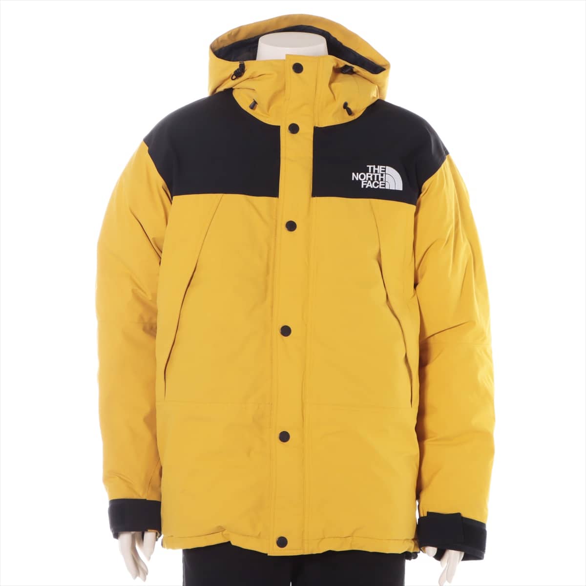 ノースフェイス ナイロン ダウンジャケット XL メンズ イエロー  70D GORE-TEX ND91930