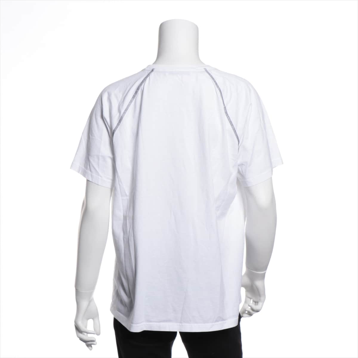 ジバンシィ コットン Tシャツ サイズL メンズ ホワイト 19SS コントラスト ステッチ
