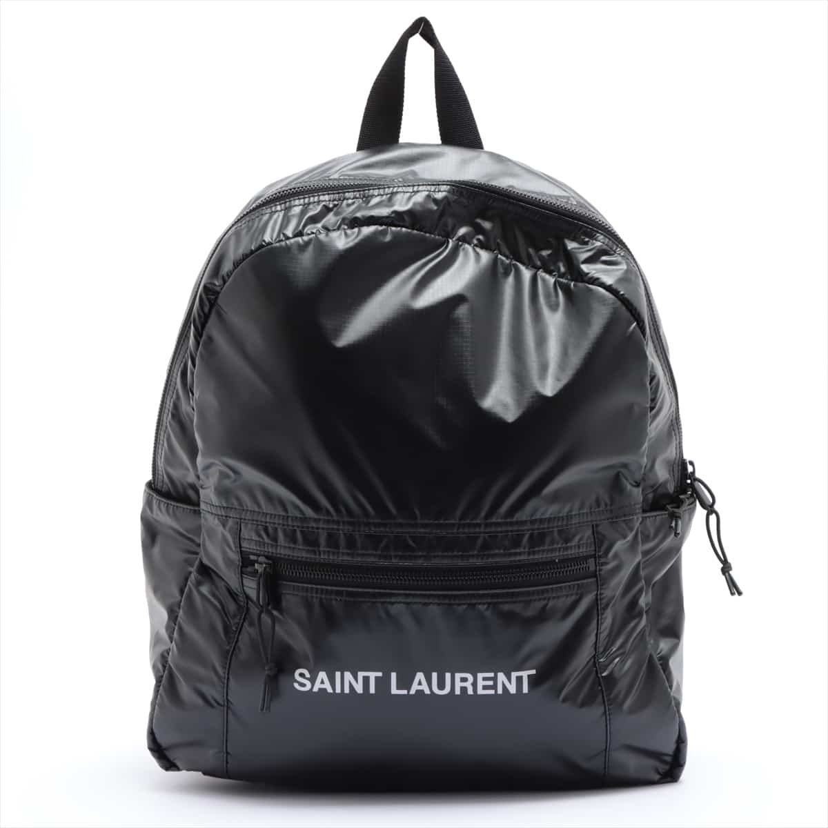 SAINT LAURENT PARIS ナイロンバックパック ブラック （サンローランパリ）