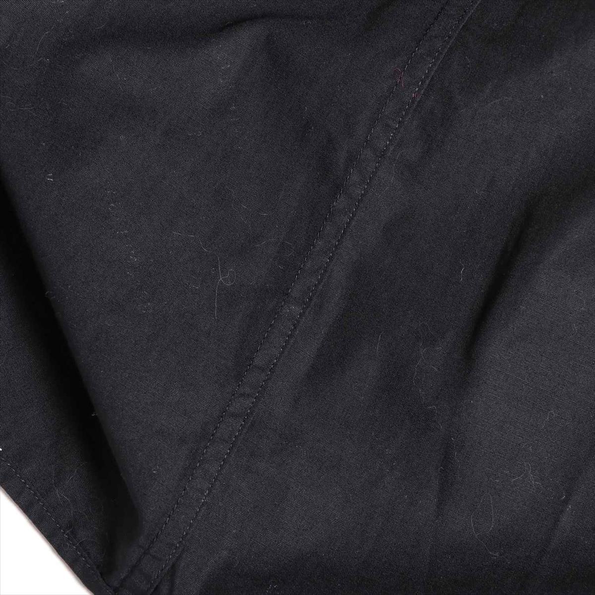 バレンシアガ コットン シャツ 37 メンズ ブラック 18AW ロゴ